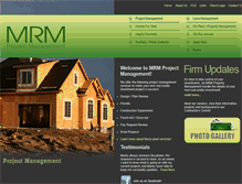Tablet Screenshot of mrmprojectmanagement.com